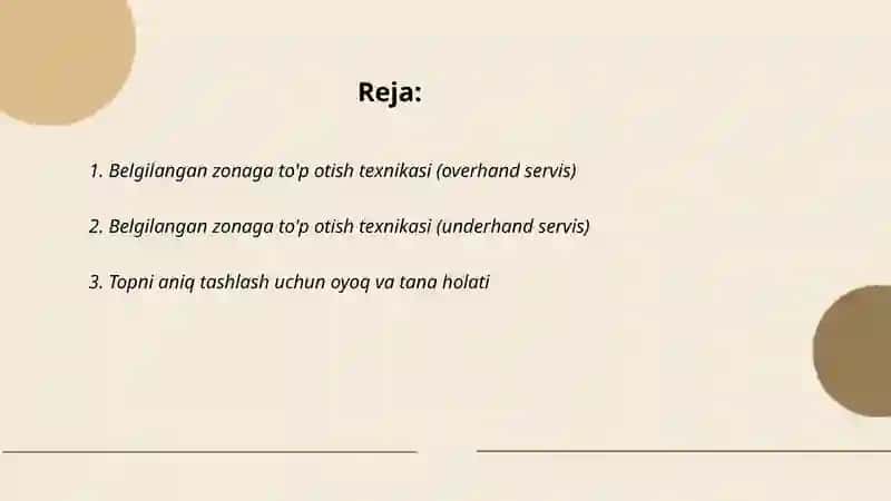 To'pni volebol maydoniga yuborish 2