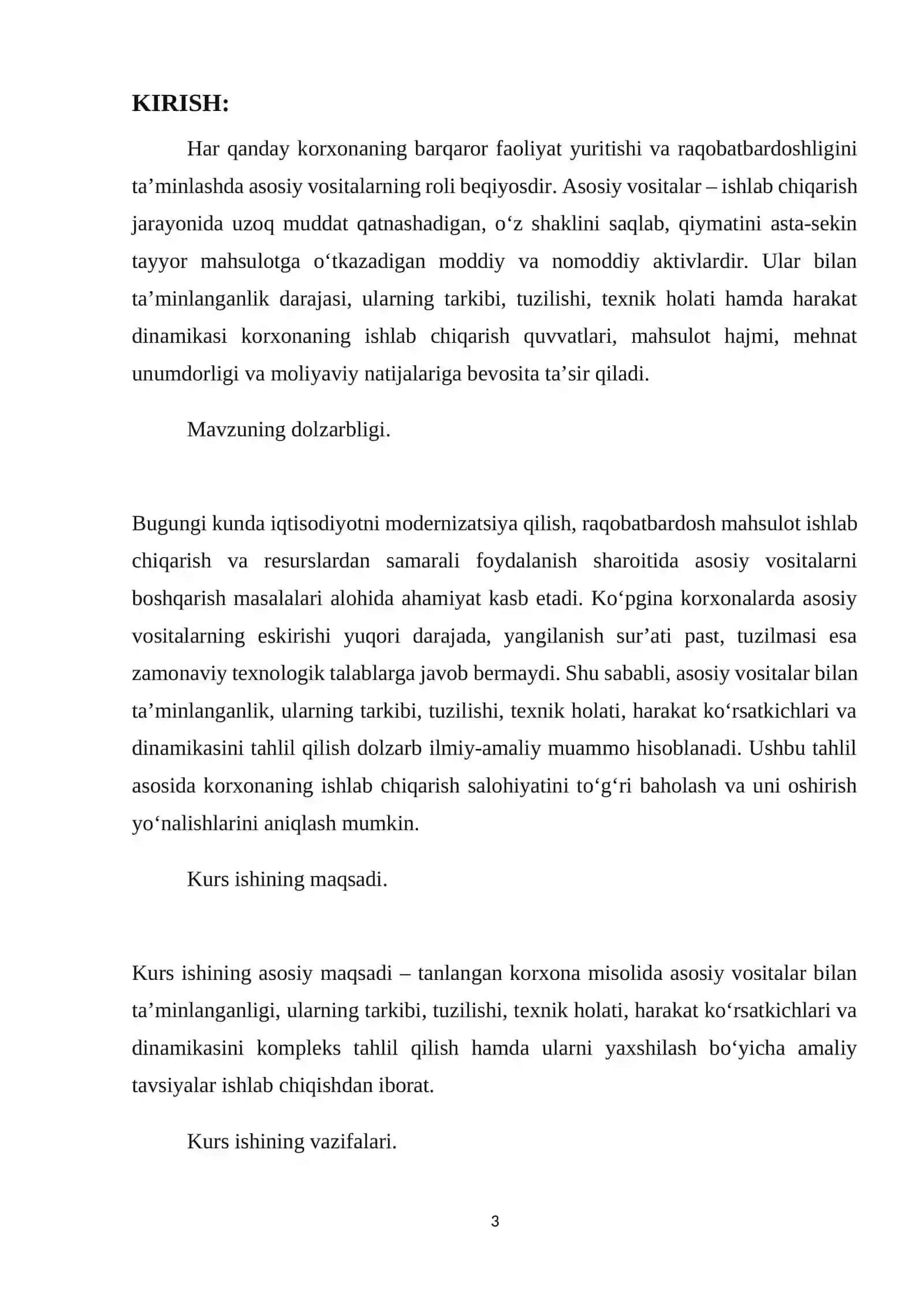 Asosiy Vositalar Tahlili 2