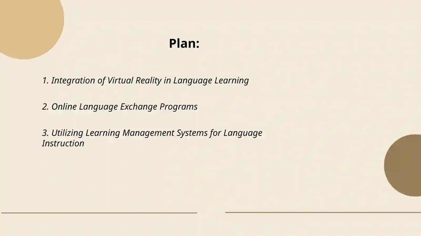 Integration of Virtual Reality in Language Learning 2