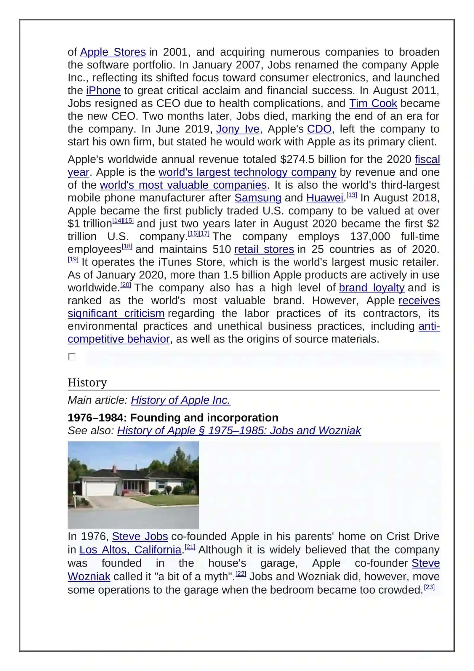 Apple company products 2