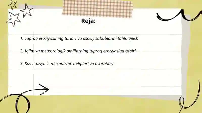 Tuproq eroziyasi va unga qarshi kurashish chora-tadbirlari 2