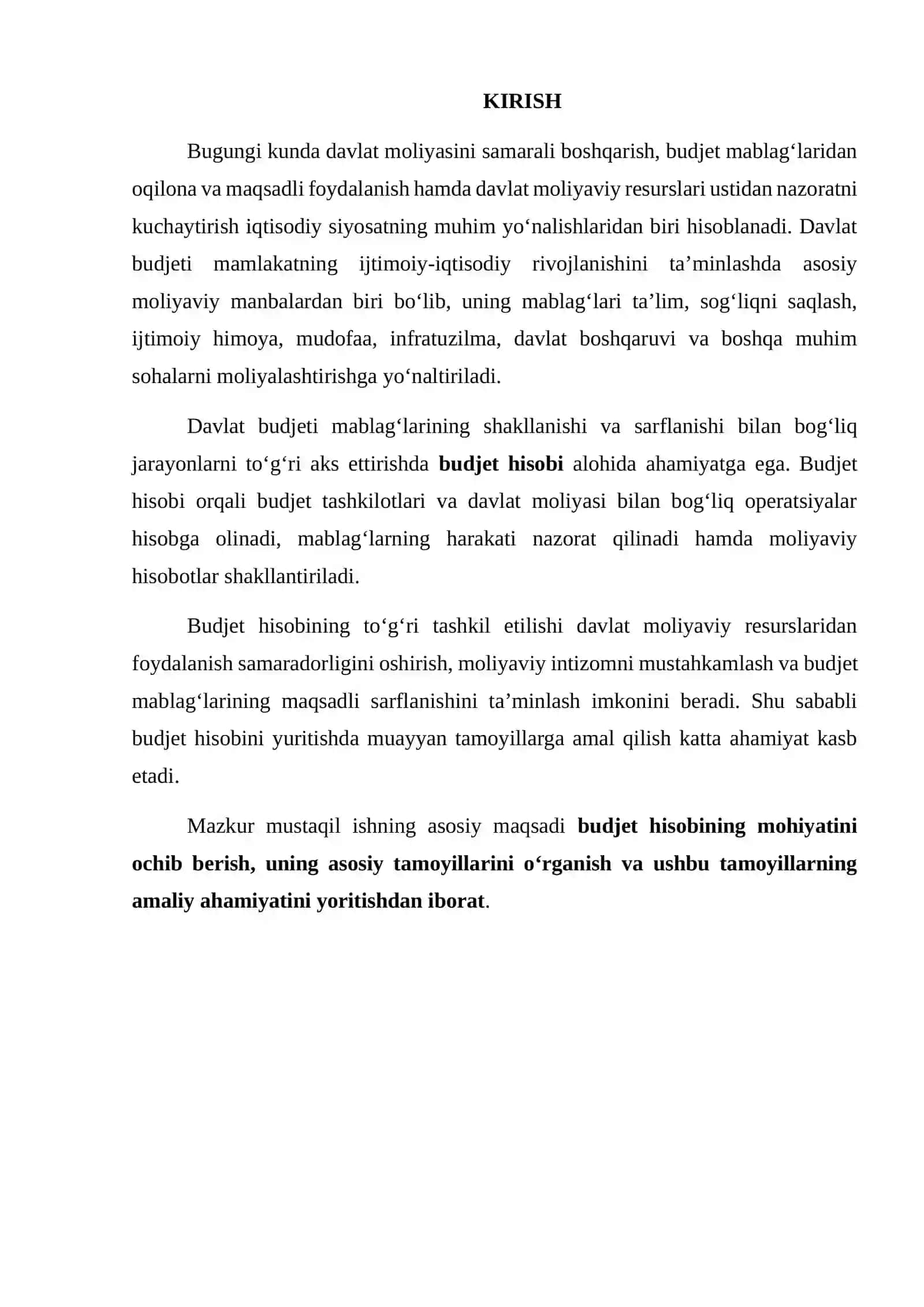 BYUDJET HISOBINING ASOSIY TAMOYILLARI VA ULARNING AMALIY AHAMIYATI 2