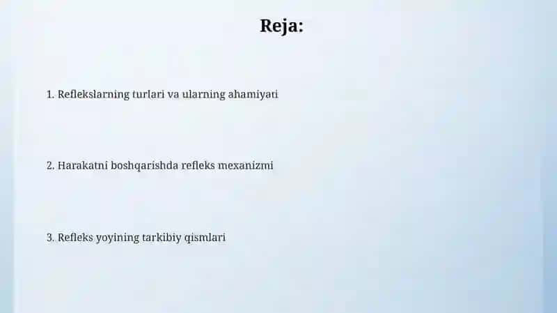 Reflektor mexanizmi 2