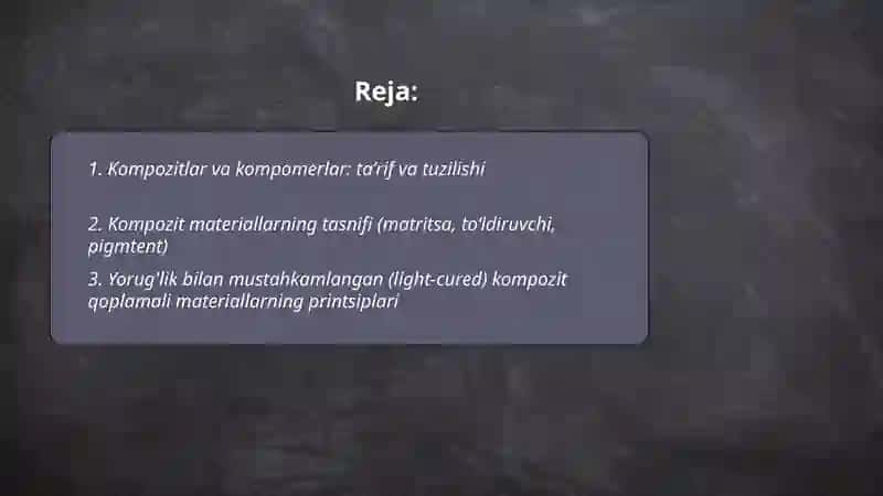 KOMPOZITLAR, KOMPOMERLAR 2