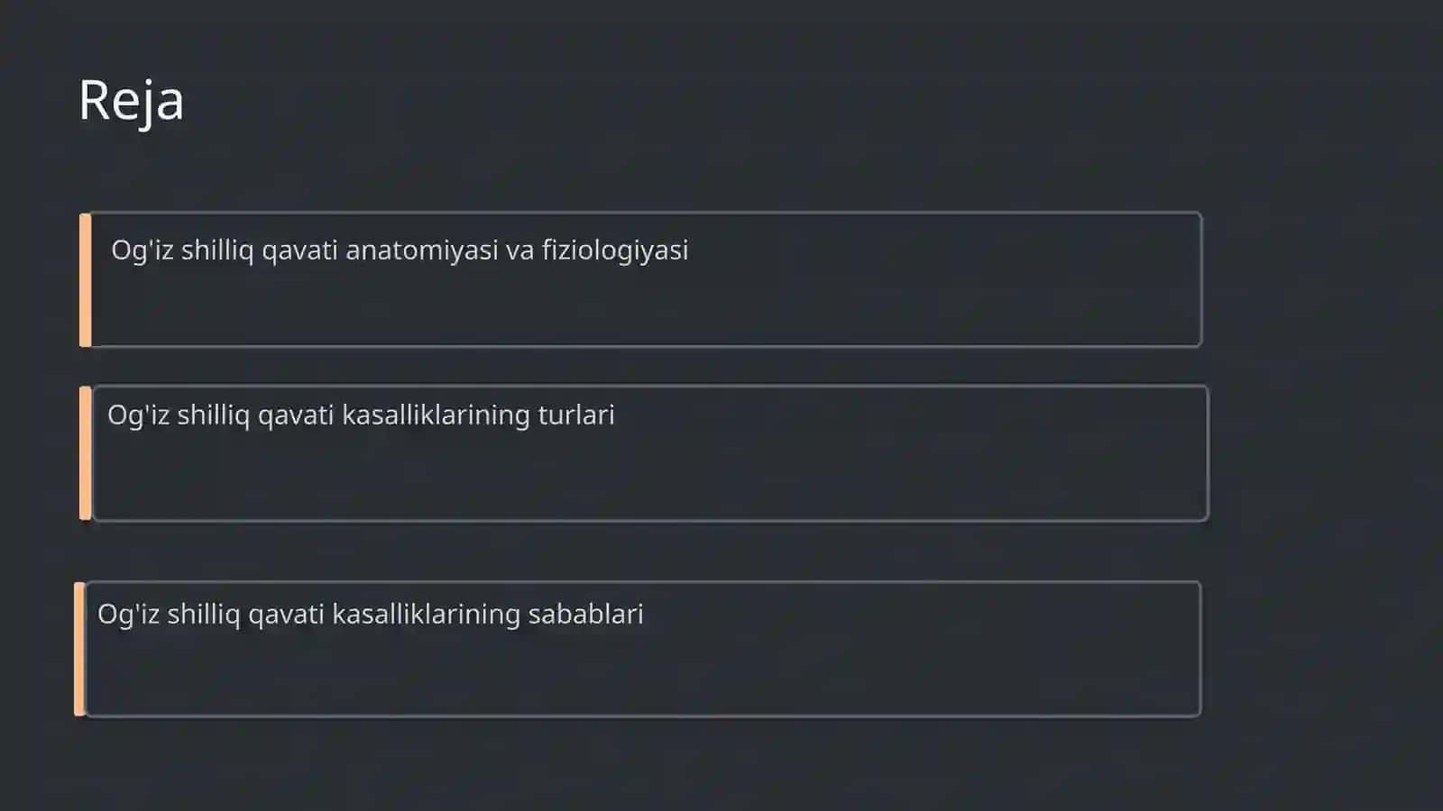 Og'iz shilliq qavati kasalliklari 2