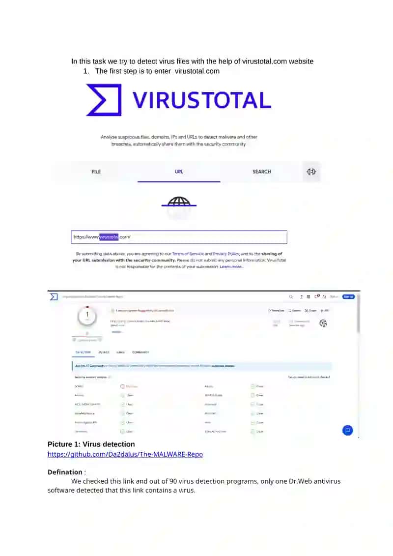 Virus detecting 2