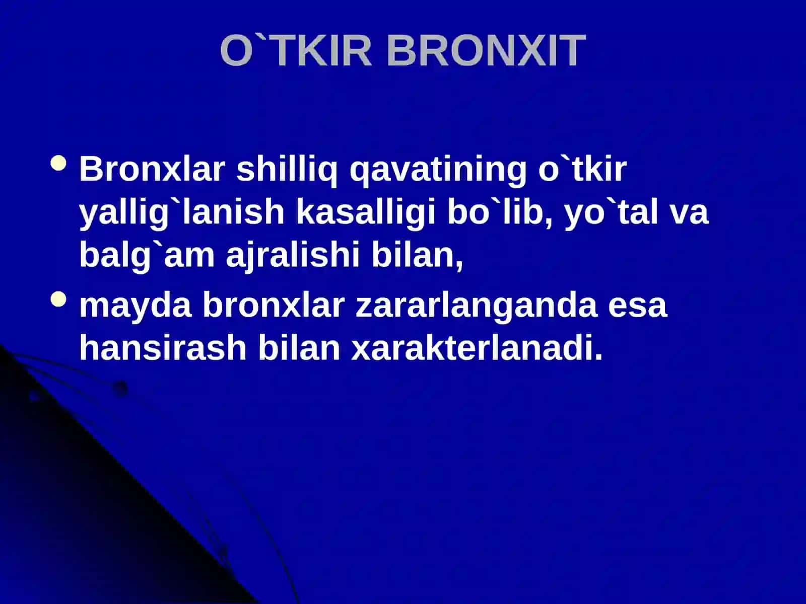 O`TKIR BRONXIT 2