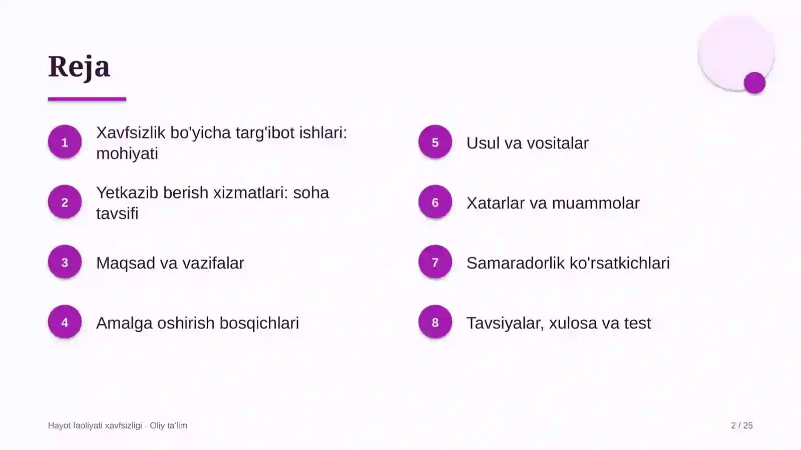 yetkazib berish xizmatlarida xavfsizlik bo'yicha targ'ibot ishlari 3862 2