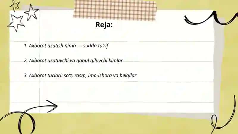 Axborot uzatish 2