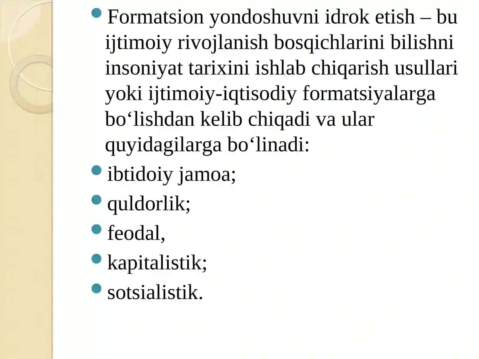 IQTISODIY TIZIMLAR VA MULKCHILIK MUNOSABATLARI 2