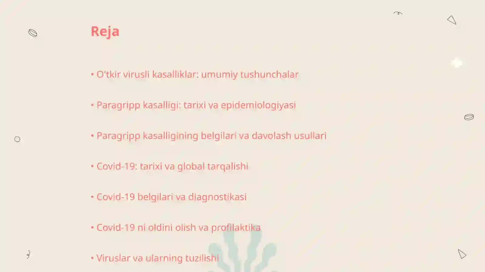 O'tkir virusli kasalliklar 2