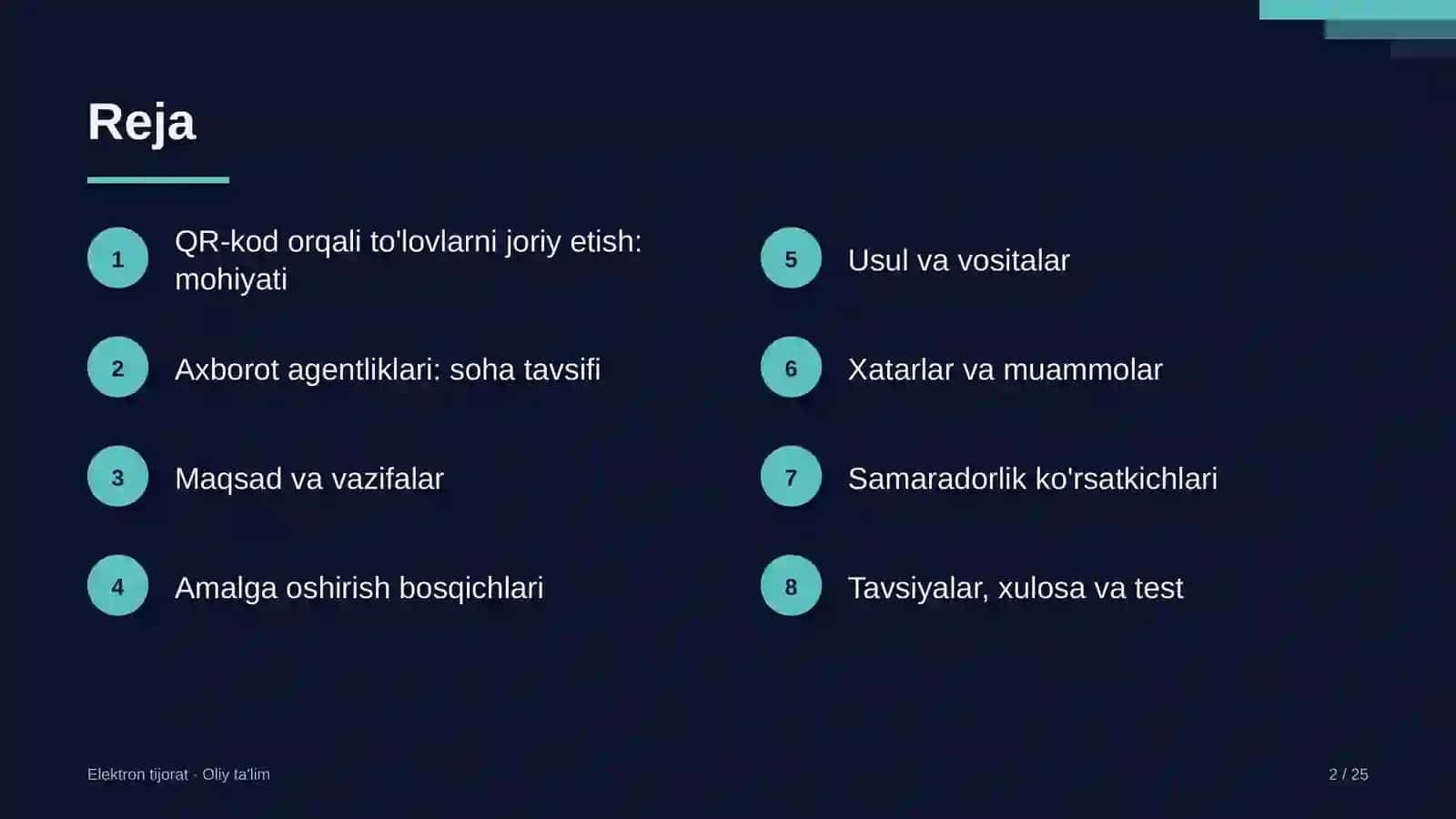 Axborot agentliklarida QR-kod orqali to'lovlarni joriy etish 2