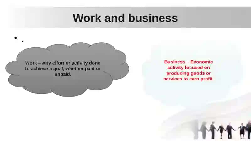 Work and business 2
