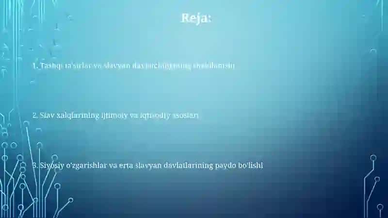 Erta slavyan davlatlarining paydo bo'lishi 2