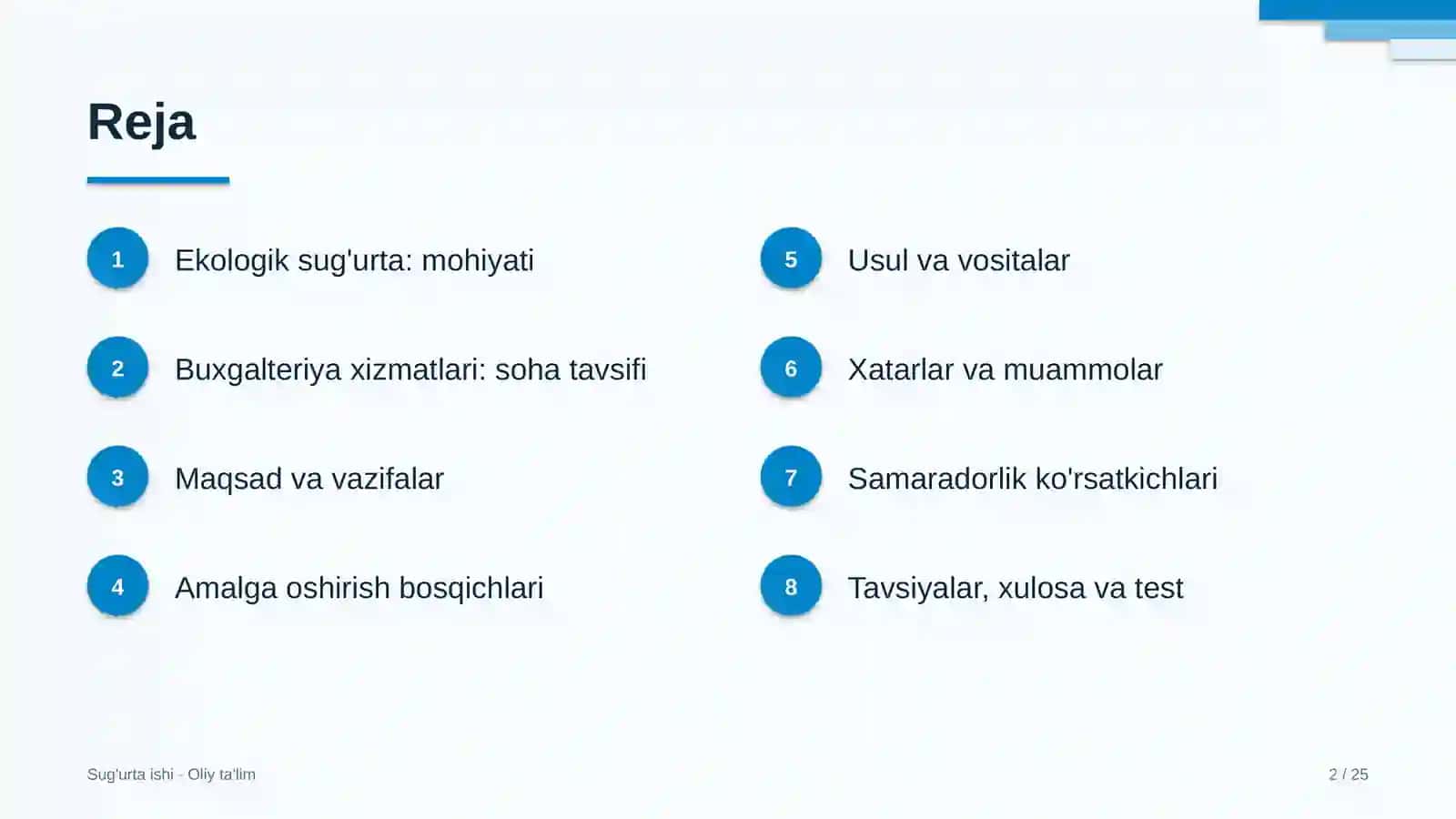 Ekologik sug'urta: mohiyati 2