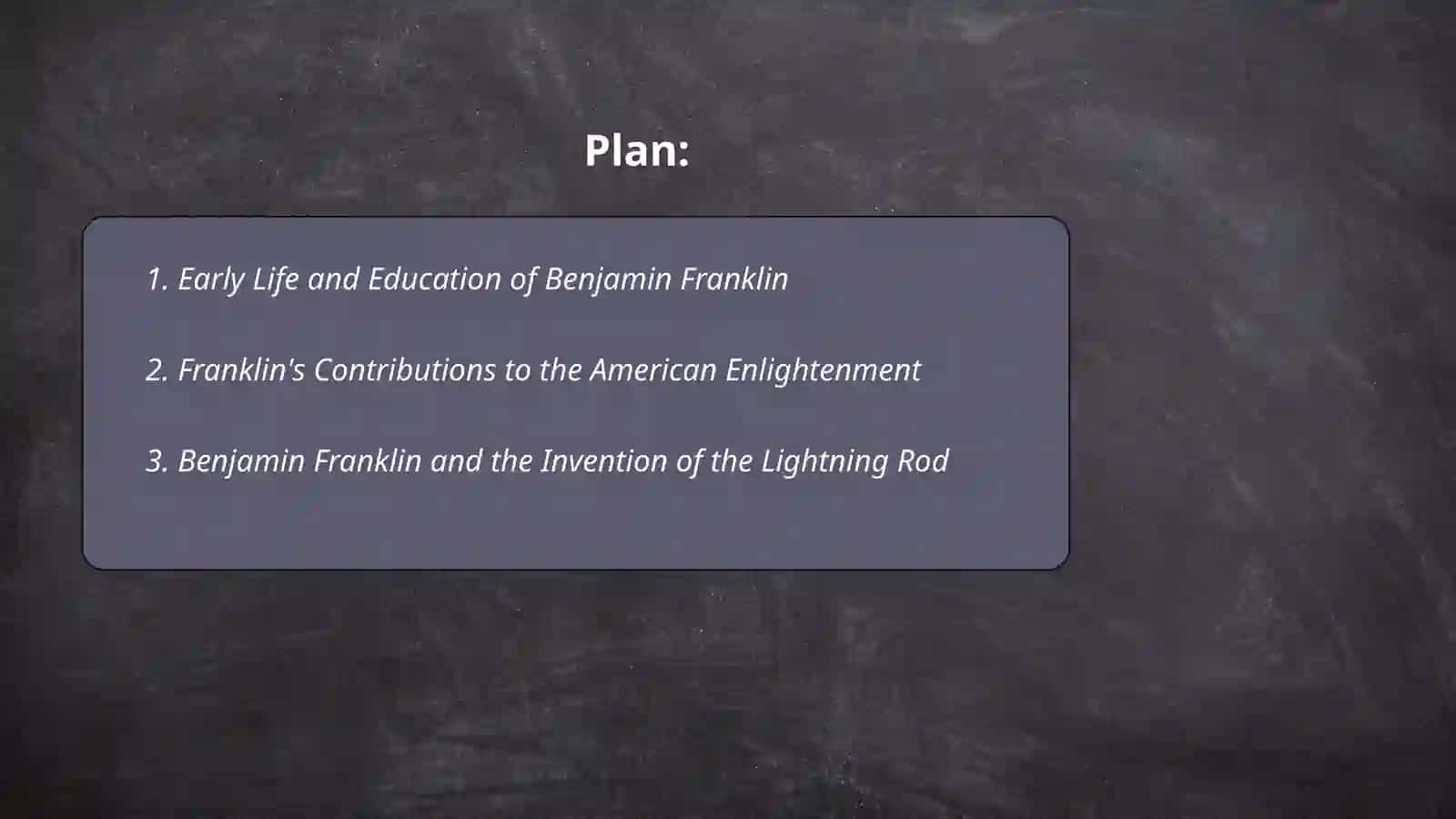 Benjamin Franklin 2