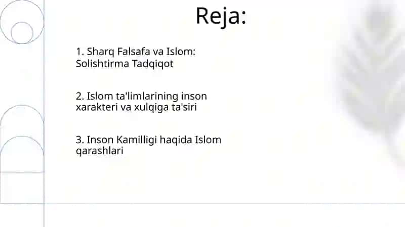 Sharq mutafakkirlarining islom dinining inson kamolotiga ta‘siri haqidagi g‘oyalari 2