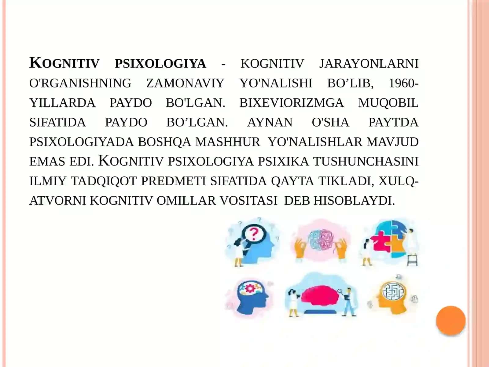 Kognitivpsixologiyani tadqiq etganlar 2