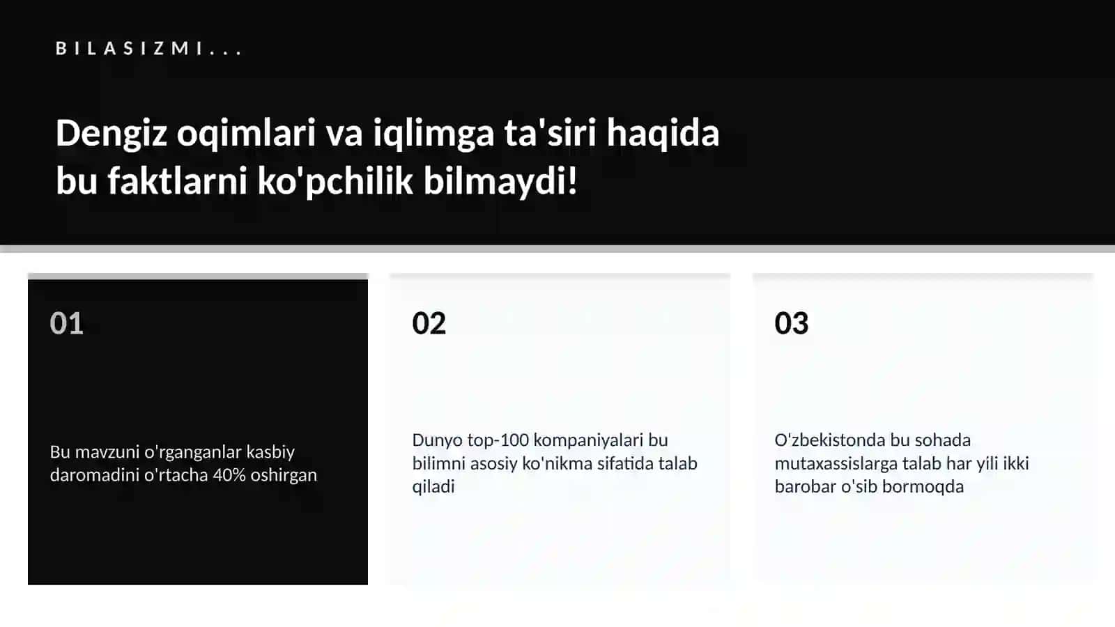 Dengiz oqimlari va iqlimga ta'siri 2