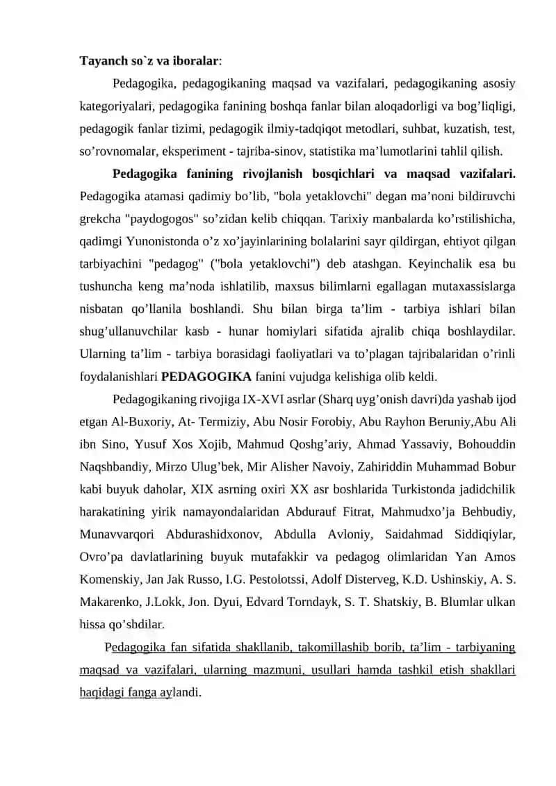 PEDAGOGIK JARAYONLARNI TADQIQ QILISHNING USTUVOR JIHATLARI 2