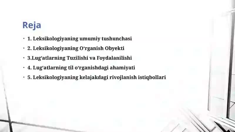 LEKSIKOLOGIYA LUG’AT TURLARI 2