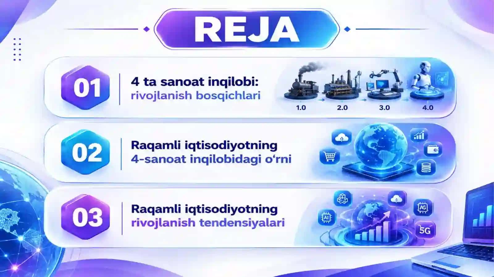 Raqamli iqtisodiyot va 4 ta sanoat inqilobi 2