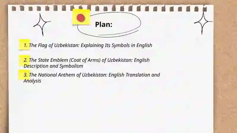 The Flag of Uzbekistan: Explaining Its Symbols in English 2