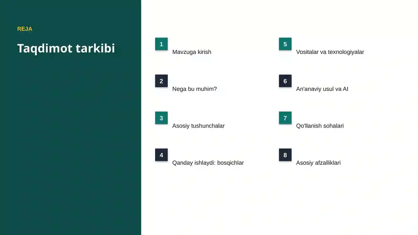 Kosmik soha uchun diffuziya modellari: bosqichma-bosqich qo'llanma 2