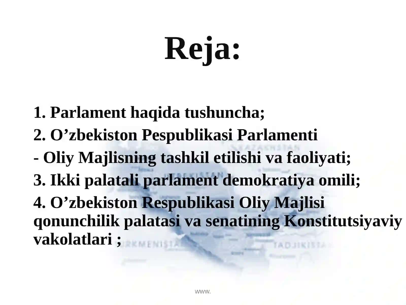Parlament tizimi 2