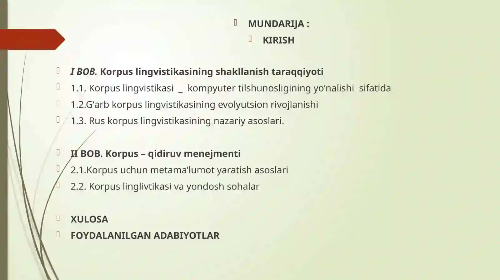 Korpus lingvistikasining yondosh sohalar rivojidagi o‘rni 2