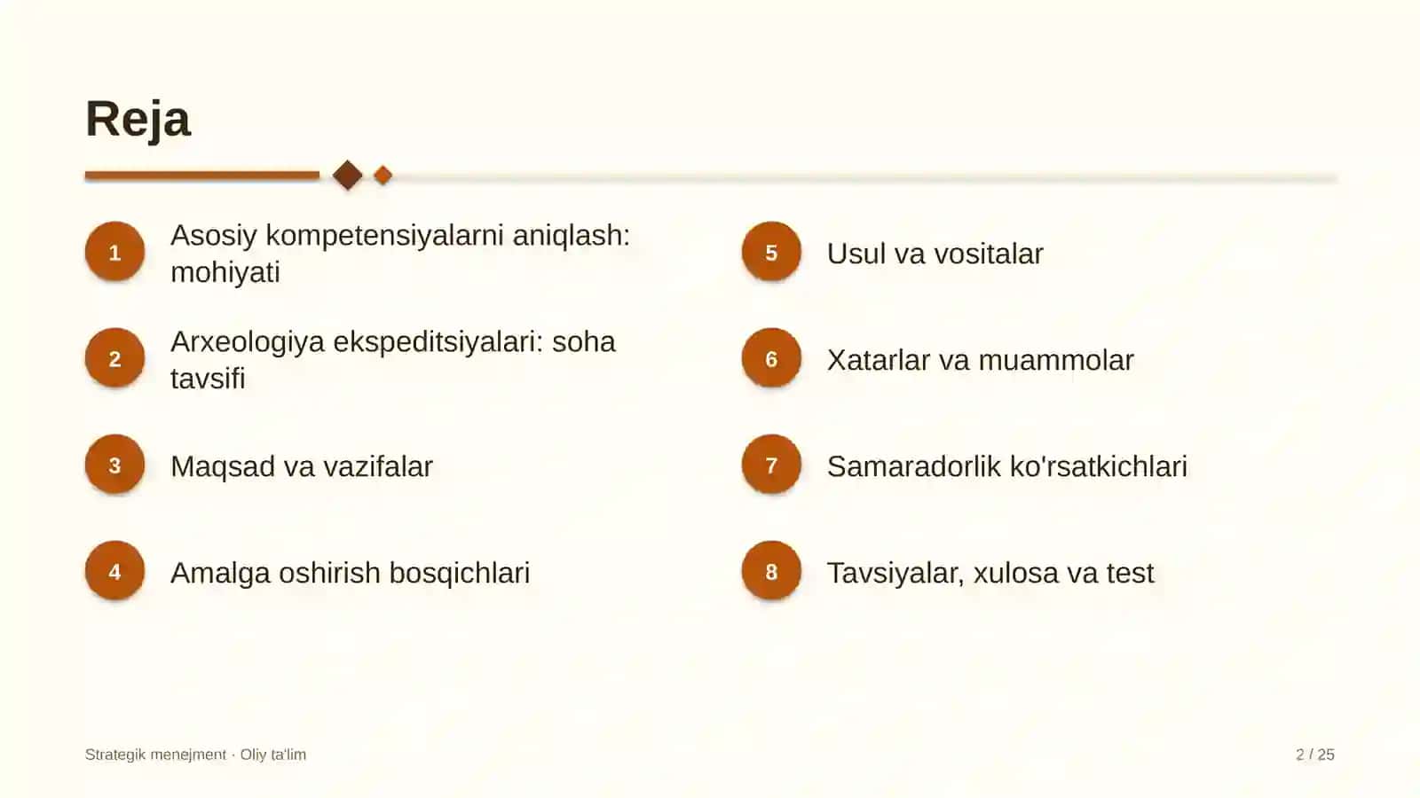 Arxeologiya ekspeditsiyalarida asosiy kompetensiyalarni aniqlash 2