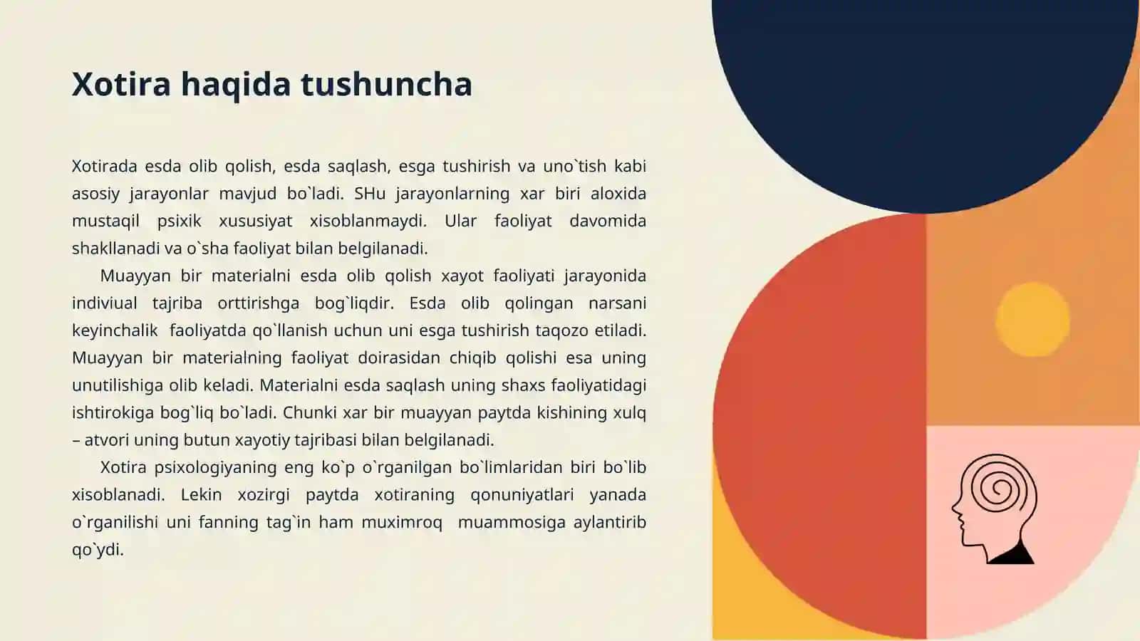 Xotirani rivojlantirish 2