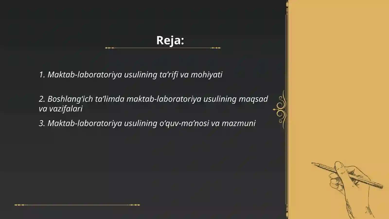 Maktab-laboratoriya usuli 2