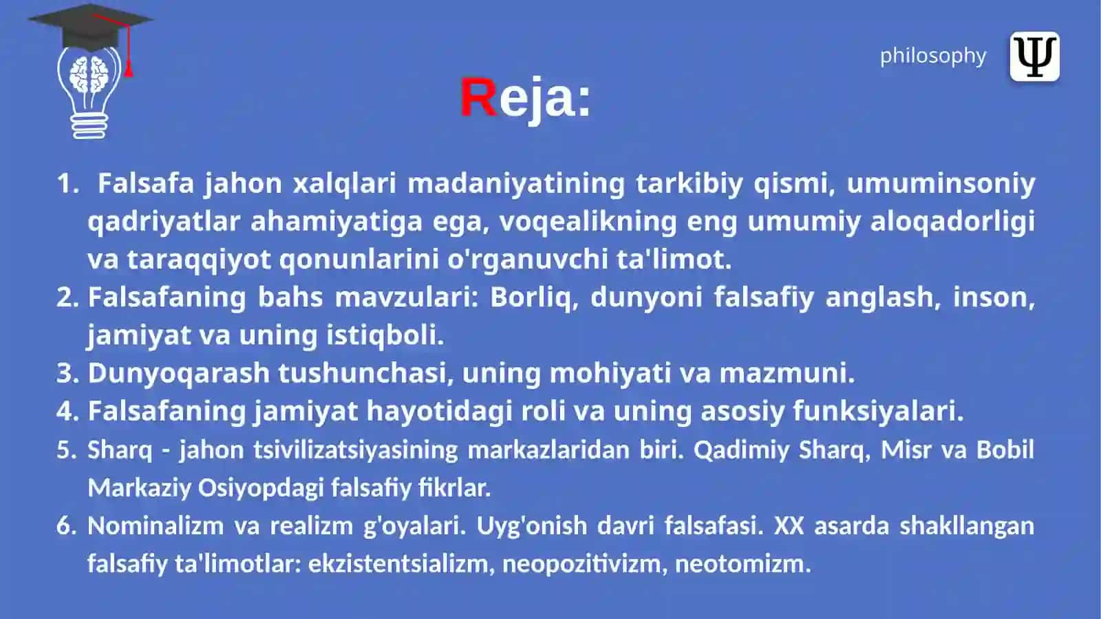 Falsafa fanining asosiy maqsadi va bo'lg'usi pedagoglarda o'qitilishining nazariy-amaliy ahamiyati 2