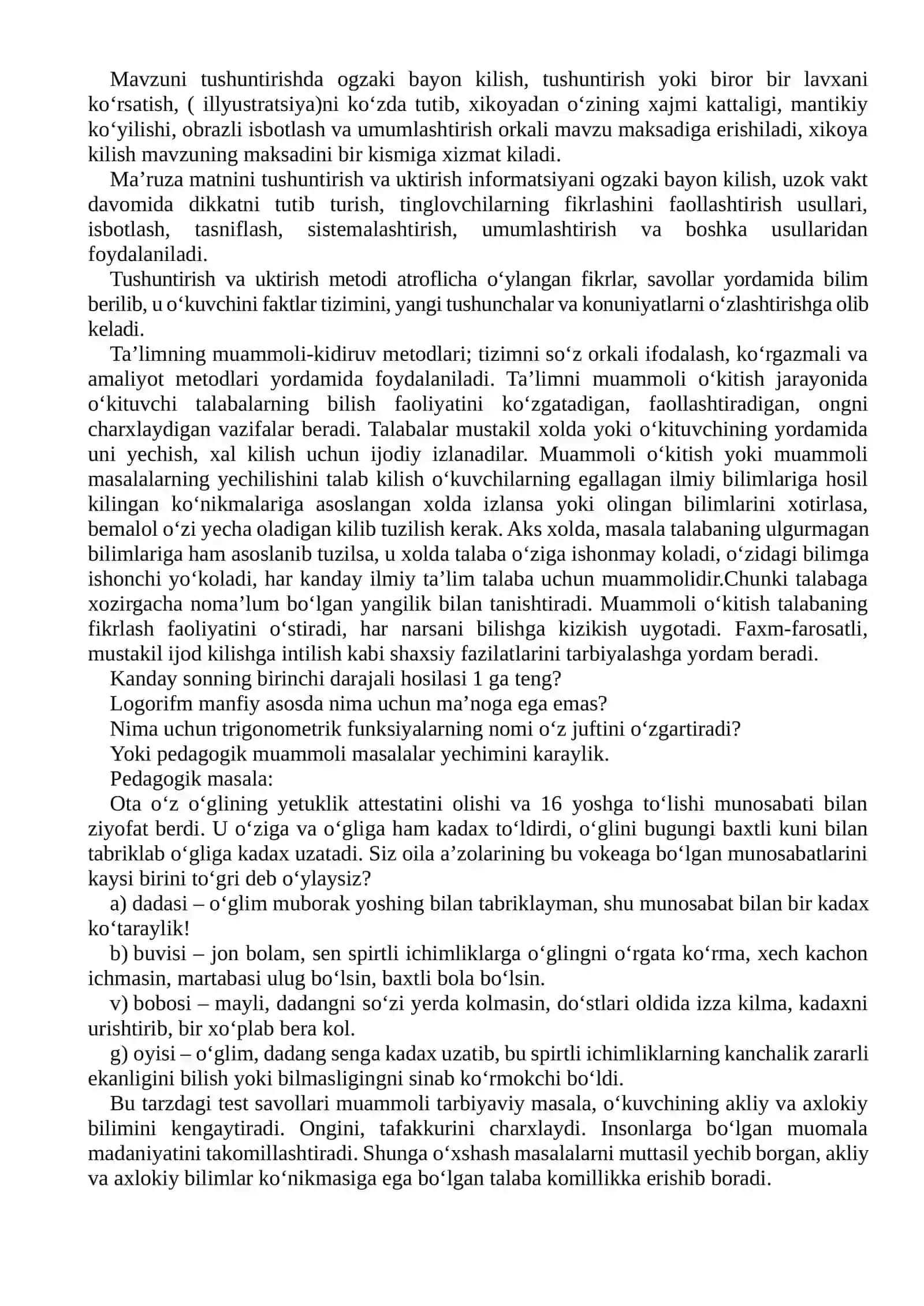 Ko’rgazmali metod 2