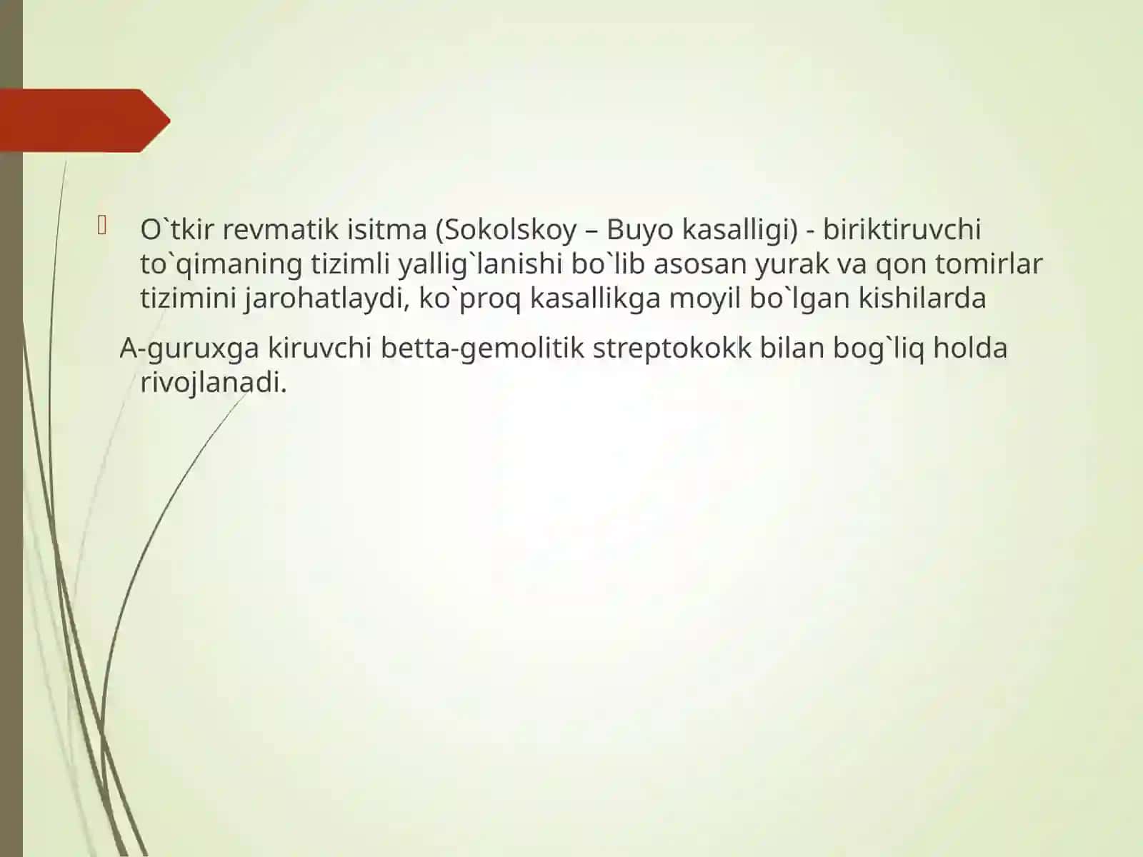 O`TKIR REVMATIK ISITMA 2