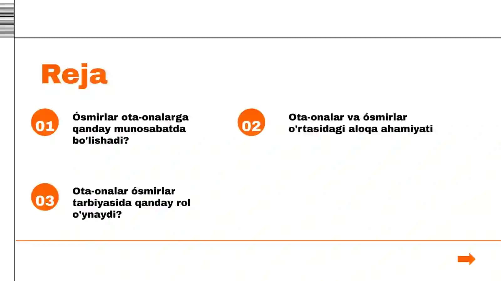O`smirlar nazarida ota-onalar  (ADOR) 2