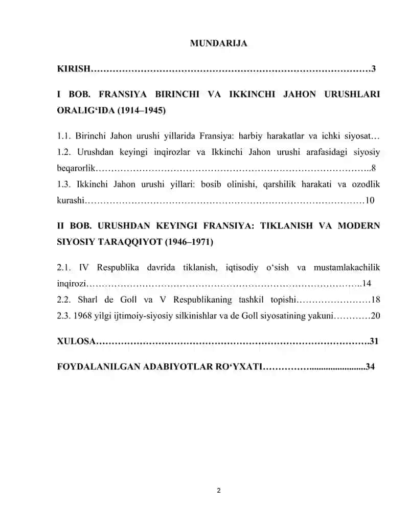 1971 1914 YILLARDA FRANSIYA 2