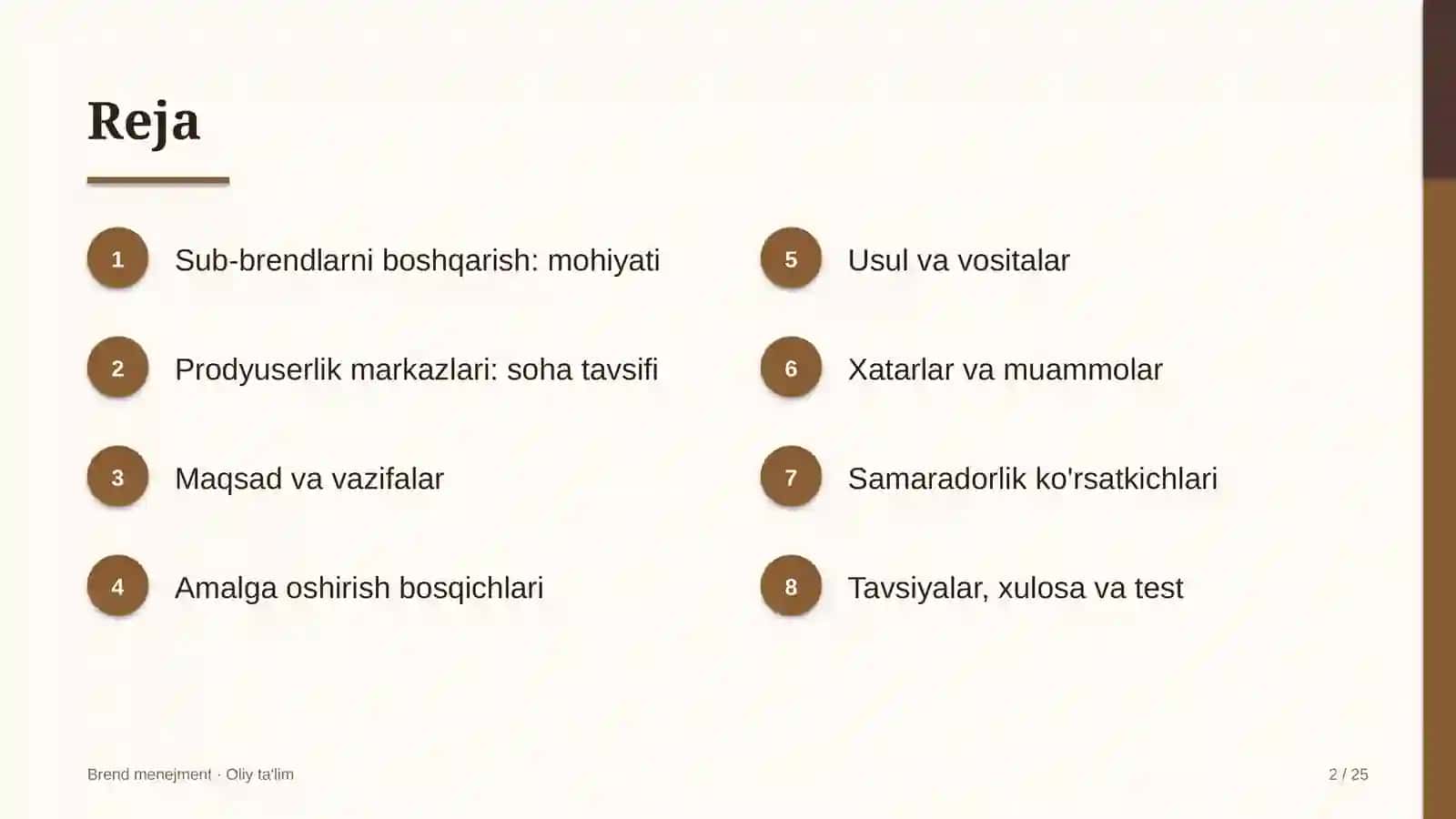 prodyuserlik markazlarida sub brendlarni boshqarish 2243 2