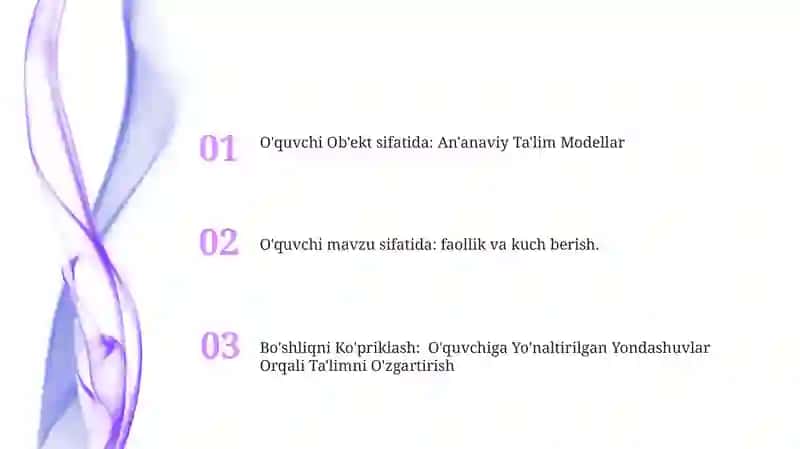 An'anaviy Ta'lim Modellar 2
