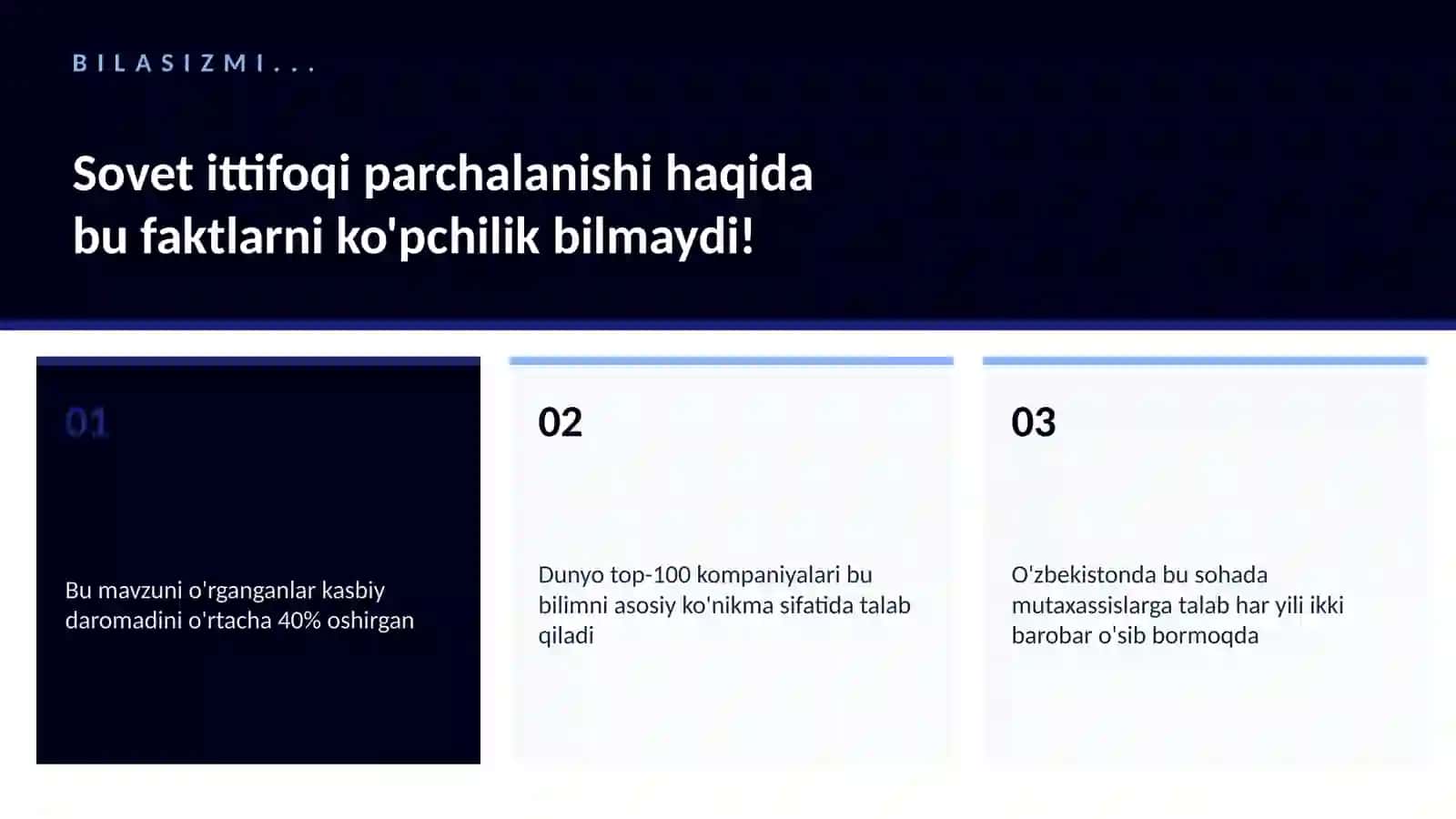 Sovet ittifoqi parchalanishi 2