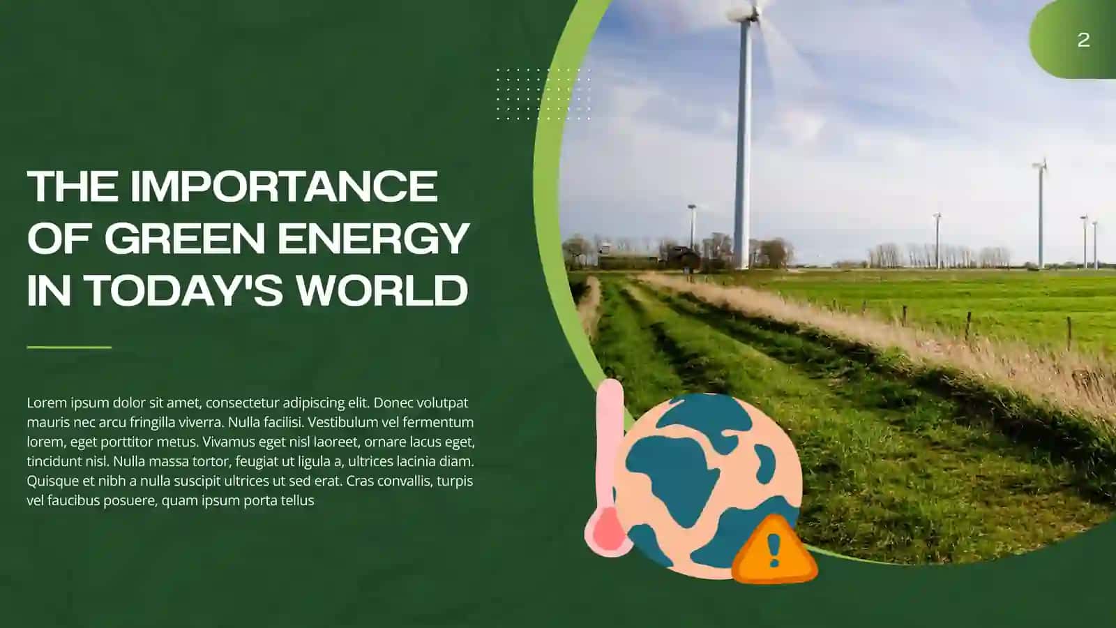 Energiya manbalarining takrorlanuvchi qo'llab-quvvatlanishilari 2