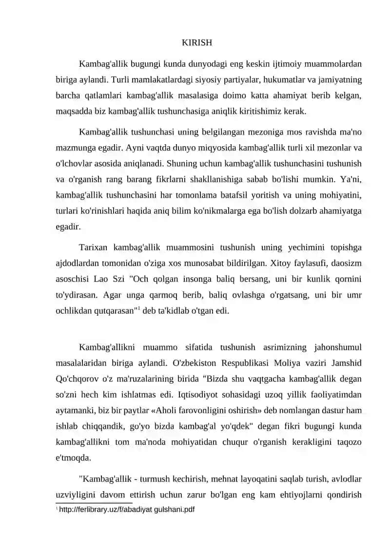 Kambag'allik tushunchasi 2