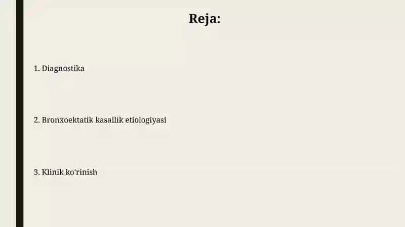 Bronxoektatik kasallik etiologiyasi, klinikasi, diagnostikasi 2