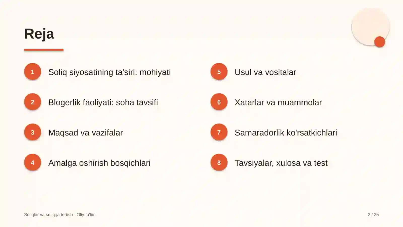 Blogerlik faoliyatida soliq siyosatining ta'siri 2