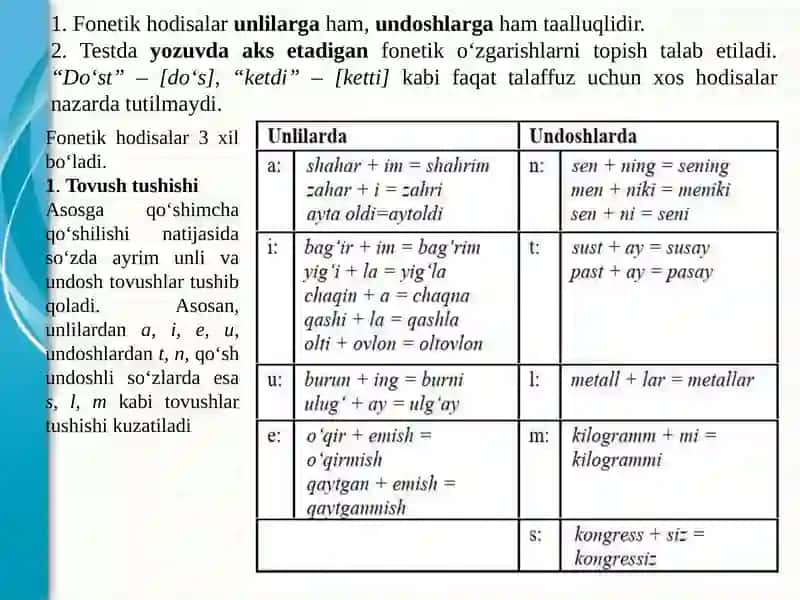 Fonetikuslubiyat.Leksikuslubiyat.Morfologikuslubiyat 2