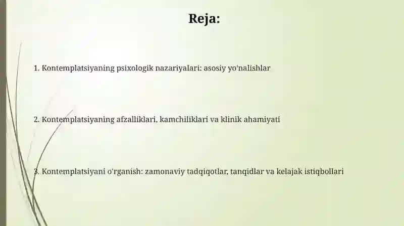 Tafakkur borasida psixologik nazariyalar 2