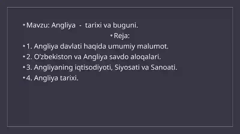 Angliya-tarixi va buguni 2
