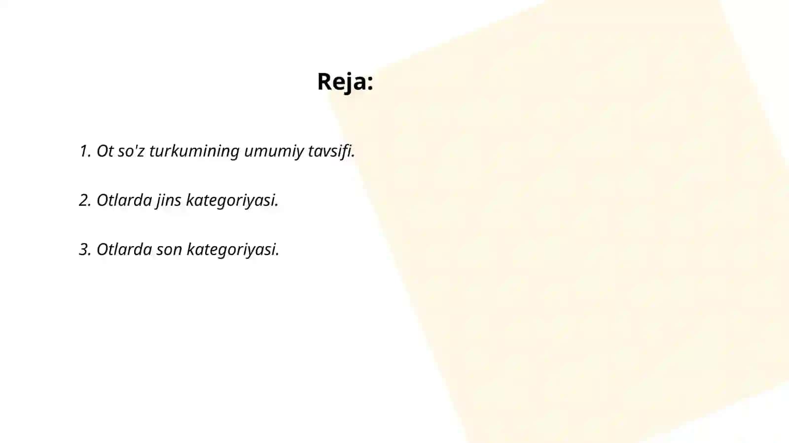 Ot soʻz turkumini oʻrganishda qoʻllaniladigan koʻrgazmalar 2