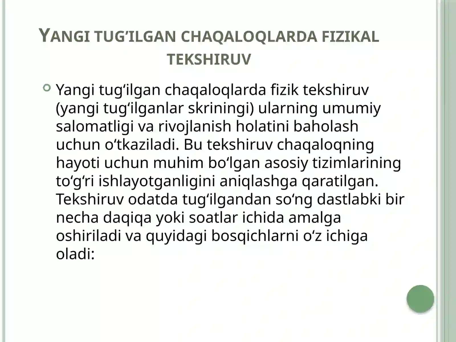 Norboyeva Durdonanining Klinik Modellashtirish Fanidan Tayyorlagan Mustaqilishi 2
